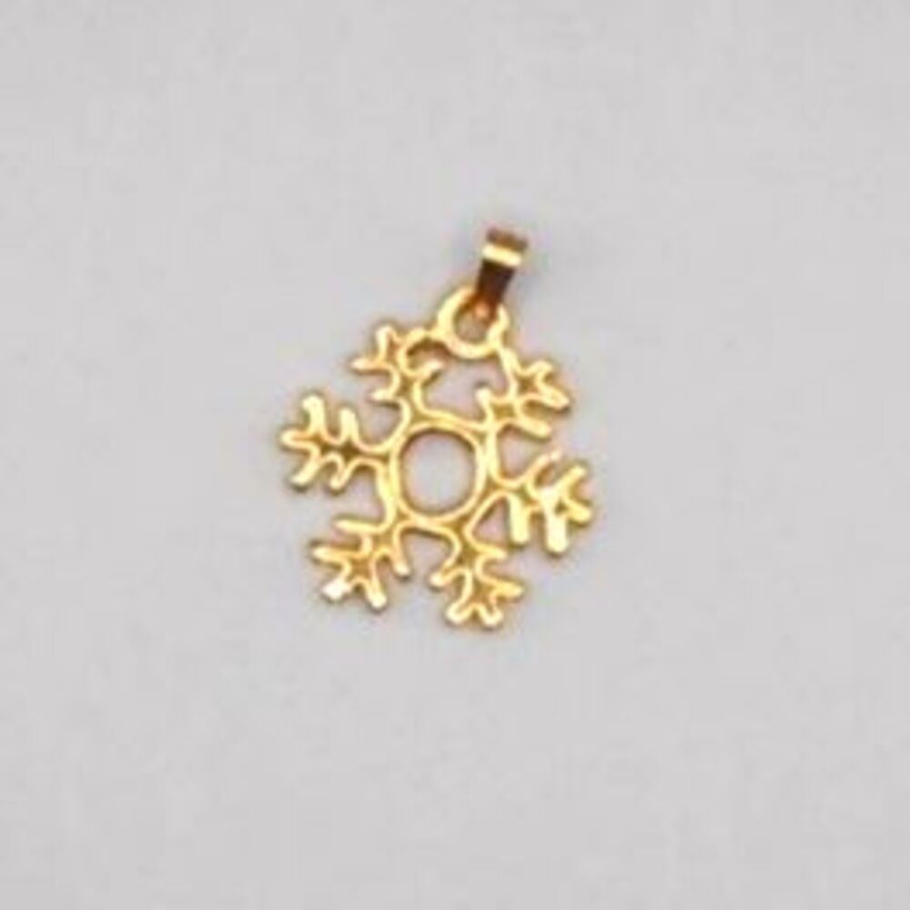 Lenox Treasures The Snowman 14KG Plated Snowflake Charm – Charm Only ❄️✨